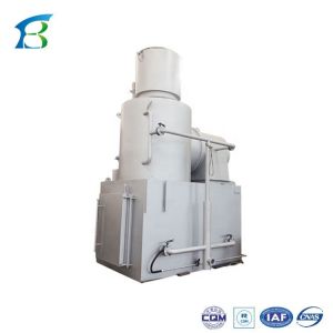 Buy cheap Animal Cremation Waste Incinerator with 100-500kg/h Capacity and Customized Color from wholesalers