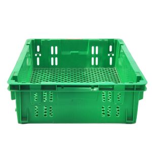 Farm Plastic Delivery Crates Grocery Turnover Stackable PP Stacking Moving