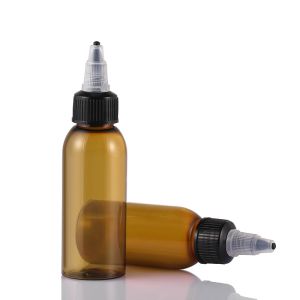 Small Plastic Jars With Screw Top Lids Reappliable Reusable 60ml Capacity