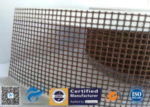 Buy cheap PTFE Coated Fiberglass Mesh Fabric High Temperature Conveyor Belt product