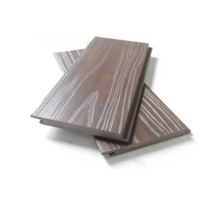 Buy cheap Robust Waterproof WPC Partition Panels Wall Cladding Brushed Sanded Surface from wholesalers