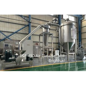 Buy cheap Brightsail ACM grinder Talc Powder Air Classifier Mill Talc Powder pulverizer set sus304 from wholesalers
