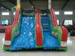 Buy cheap Commercial PVC Kids Jumpers Bounce House Backyard Inflatable Slides from wholesalers