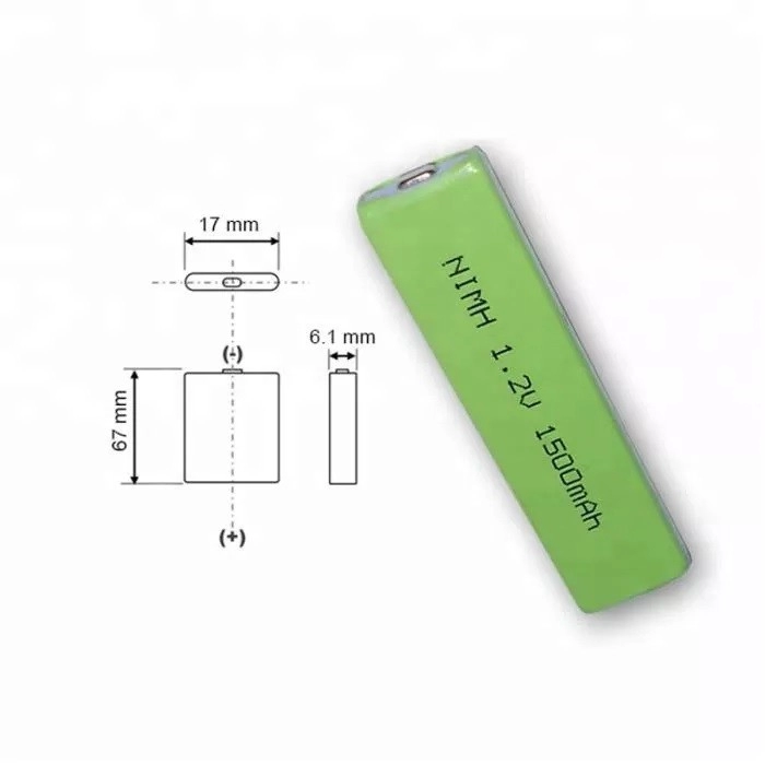 7/5F6 1350mah NIMH Rechargeable Battery 1.2V 1400mAh Chewing Gum Battery