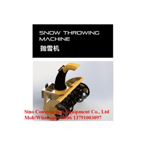 Sinotruk Howo 6x4 Comprehensive Snow Removing Machine