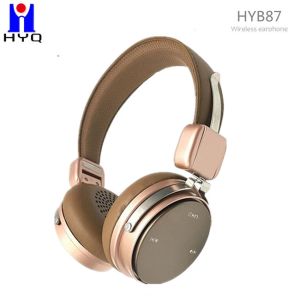 Buy cheap Pu Leather Strap 15m Wired Bluetooth Headsets Over Ear Headphones from wholesalers