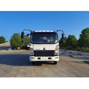 Buy cheap Manual Transmission Sinotruk Howo Garbage Truck Post-loading Truck with Weichai 140 HP Compression Euro 4 from wholesalers