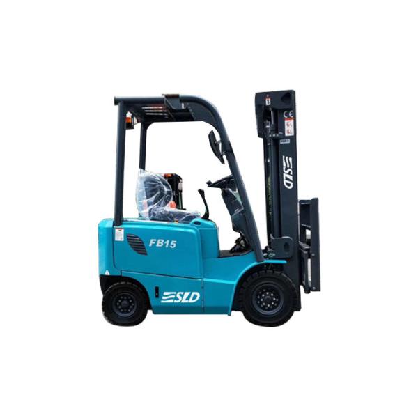 Buy cheap Lithium Ion Battery Powered 1.5 TON 3m Electric Forklift Truck from wholesalers