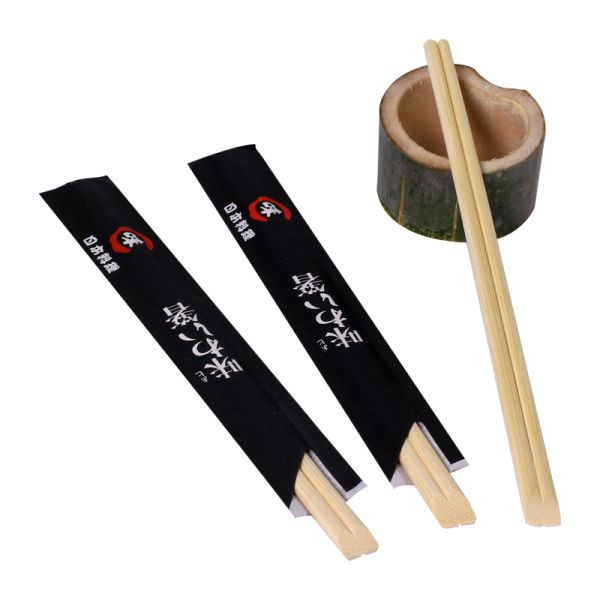 Quality Engraved Disposable Bamboo Chopsticks with Customized Packing and High Temperature Sterilization for sale
