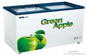 Buy cheap Insulated 330L Glass Door Showcase Commercial Refrigerator Freezer For Shop product