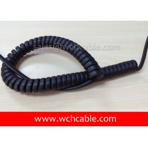 Buy cheap UL20948 Abrasion Resistant Polyurethane Spring Cable from wholesalers