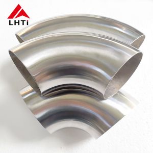 Titanium Elbow with Polished Surface for Industrial Piping