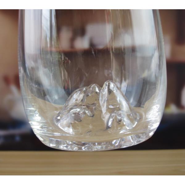 14 Oz Whiskey Glasses With Creative Ice Montain Bottom