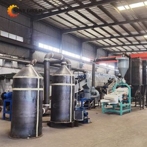 Scrap 18650 Lithium Ion Battery Recycling Machine with Fully Automatic