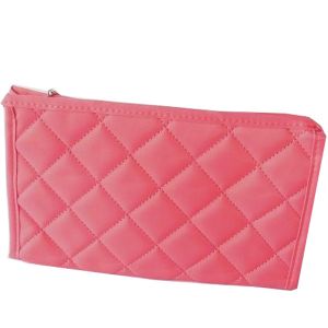 Buy cheap Personalized Small Polyester Zippered Cosmetic Bag , Red / Blue / Yellow / Black from wholesalers