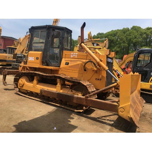 Buy cheap CE Yellow Crawler 12km/H D6G Used CAT Bulldozer from wholesalers