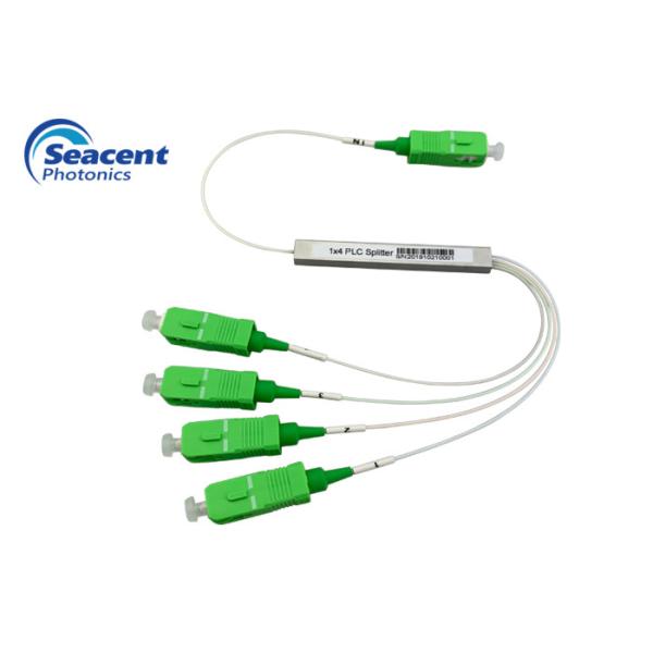 Quality Micro PLC Planar Lightwave Circuit Splitter 1x4 Type With SC/APC Connectors for sale