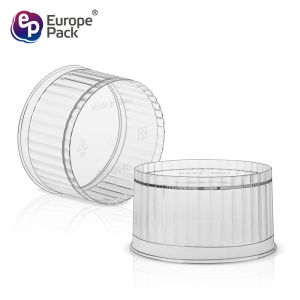 Chinese supplier disposable pudding cup with inner plastic mini dessert