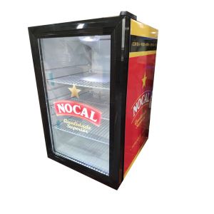 68L glass door Adjustable Shelves beverage Display Cooler SC68