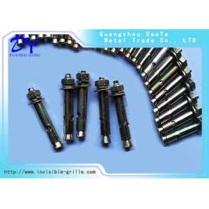 China Custom Alloy Balcony Invisible Grill For Building Materials on sale