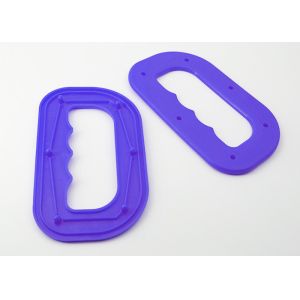Buy cheap Hard Plastic Bag Handles 105 Length For Retail Bag Custom Color And Size from wholesalers