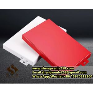 Customized metal facades aluminium cladding sheet with round holes pattern