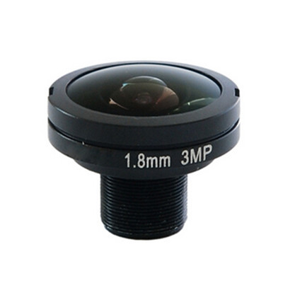 Buy cheap 1/1.8" 1.8mm 3Megapixel M12x0.5 mount 185degree Fisheye Lens for 1/1.8" 1/2.7" 1/3.6" sensors from wholesalers
