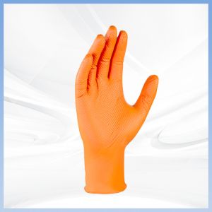 Buy cheap Diamond Textured 8 Mil Nitrile Disposable Gloves 100Pcs/ Box from wholesalers