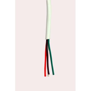 Buy cheap Security Cable Strabded Bare Copper 14AWG CL2R Riser Rate White Jacket from wholesalers