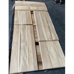 China 1.2mm Slice Cut  Hickory Veneer For Flooring  fancy plywood  Grade ABCD on sale