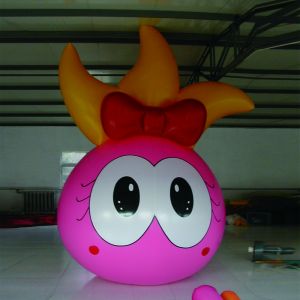 Buy cheap Inflatable 3D cartoon inflatable doll custom PVC logo from wholesalers