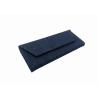 Buy cheap Blue Denim Custom Sunglass Case Folding Collapsible Eyeglass Case from wholesalers