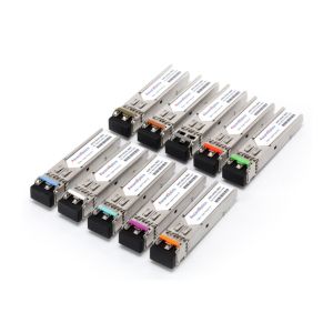 CWDM 1470nm - 1610 nm 70km SFP Optical Transceiver OEM / ODM
