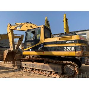 Buy cheap Caterpillar 320B Used CAT Excavators 6660mm Digging Depth from wholesalers
