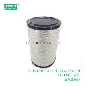 1-87610113-1 8-98071421-0 Air Clean Filter 1876101131 8980714210 for ISUZU FRR90