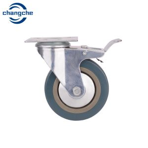 Buy cheap Enhance Efficiency Polyurethane Industrial Caster Wheels With Optional Thread Guard from wholesalers
