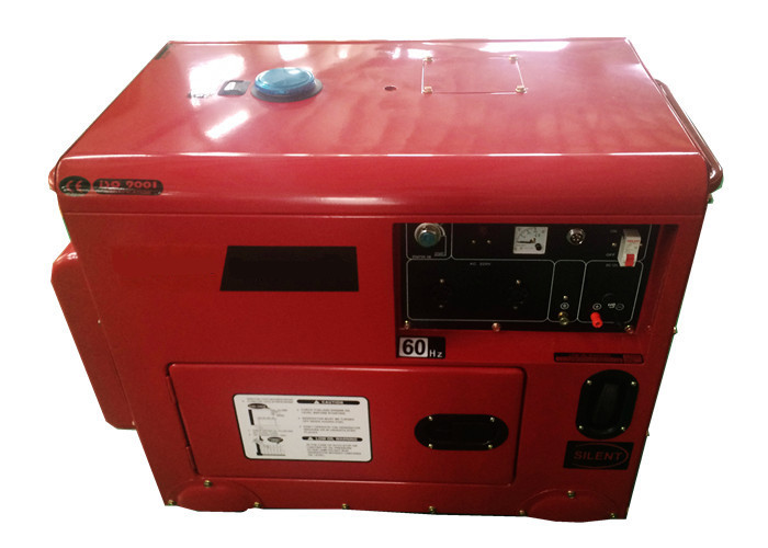 Buy cheap Electric Start 5kVA Portablel Diesel Small Portable Generators , AC Single Phase Generators from wholesalers