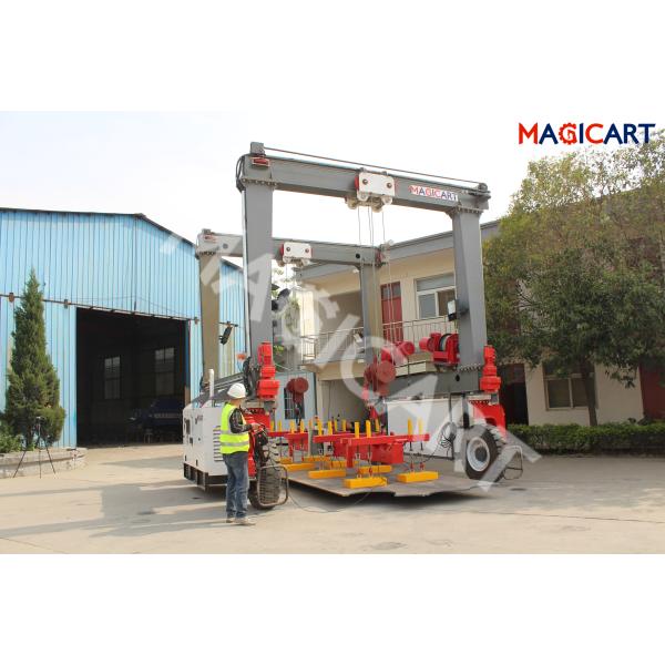 Buy cheap High Temp Steel Plate Magnetic Spreader And Mobile Gantry Crane Trafrom Workshop To Workshop from wholesalers