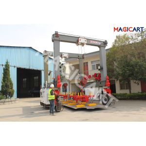 Buy cheap High Temp Steel Plate Magnetic Spreader And Mobile Gantry Crane Trafrom Workshop To Workshop from wholesalers