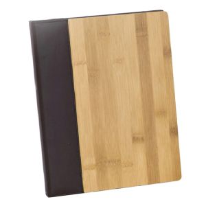 Buy cheap Customized A4 Leather Hotel Guest Room Folders PU And Wood product