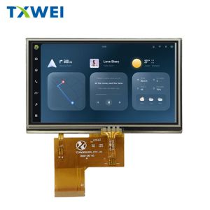 Buy cheap 4.3-inch 450nits LCD display screen from wholesalers