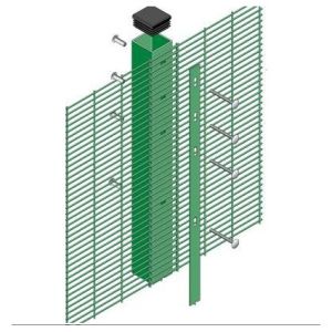Buy cheap 4.0mm 358 Anti Climb Security Fence Hot Dipped Galvanized from wholesalers