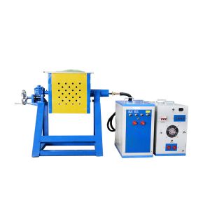 Buy cheap IRIS 45kw 40kg Scrap Metal Electric Induction Furnace from wholesalers