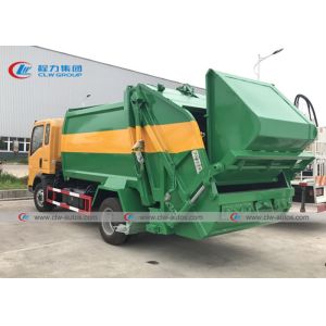 Sinotruk Howo 4x2 RHD 6M3 8M3 Rear Loader Compression Garbage Truck