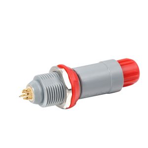 SRD.PKG 1P Circular Plastic Connector Fixed Female 9 Pin Socket Connector IP50