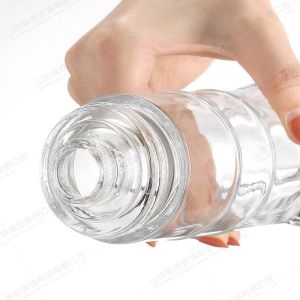 Glass Rectangle Empty Square Drinking Gin Xo Brandy Vodka Whisky Rum Liquor