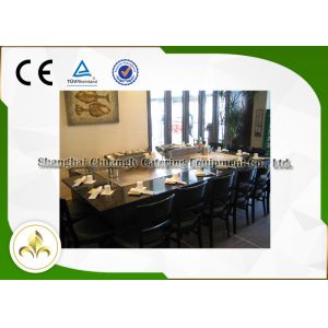 Buy cheap Custom Teppanyaki Table Top Grill , 9 Seat Teppanyaki Bbq Grill For Fish Shellfish Vegetable from wholesalers