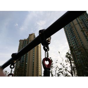 Open Nylon Rope Thimbles Black Plastic Ferrule