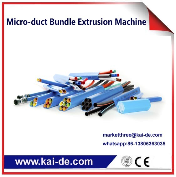 2ways 7 ways 12/10mm PE micro-duct bundle production machine Air blowing