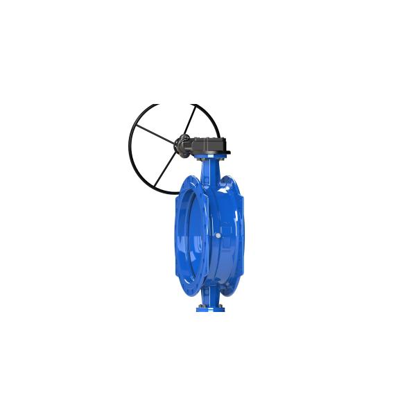 Flange Connection Double Eccentric Butterfly Valve Durable Versatile For